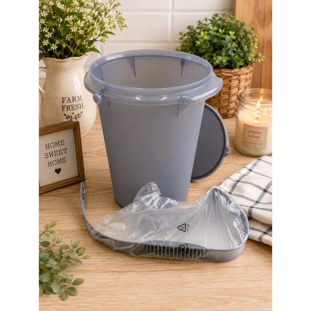 Tupperware Bucket Container Jug 8.5L Tall And Round With Handle New Cottagecore